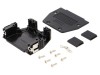 Carcasa Conector D-Sub Negru CONEC Plastic SnapLock pentru 25pin si HD 44pin