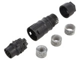 Conector Circular Soclu Mamă 5 Pin 35A Argintat