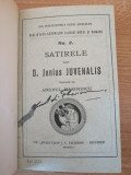 Satirele lui D. Junius Juvenalis Juvenal - traduse de Anghel Marinescu, 1916