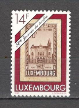 Luxemburg.1991 Ziua marcii postale ML.206 foto