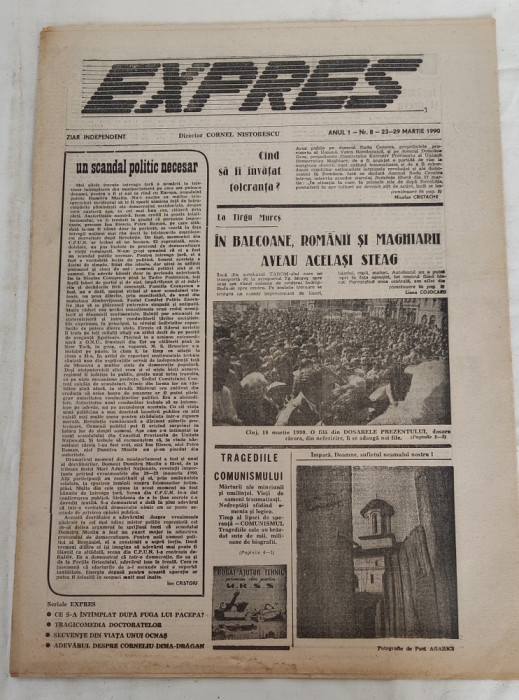 Ziarul EXPRES (23-29 martie 1990) Anul 1, nr. 8