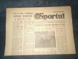 ZIARUL SPORTUL 23 NOIEMBRIE 1983