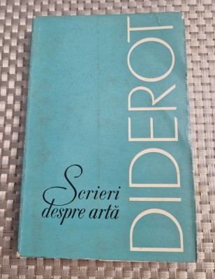Scrieri despre arta Diderot foto