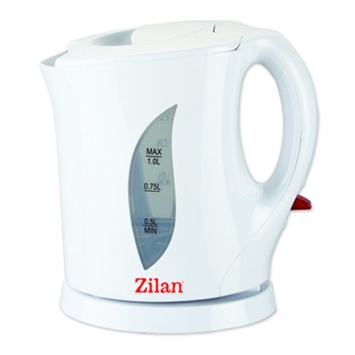 Cana fierbator Zilan, 1 l, 1650 W, Alb