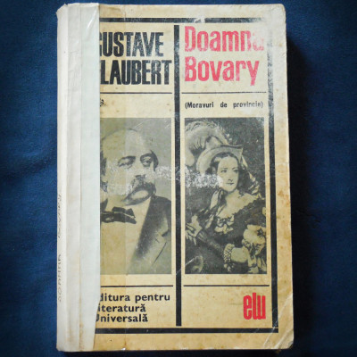 DOAMNA BOVARY - GUSTAVE FLAUBERT - MORAVURI DE PROVINCIE foto