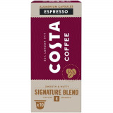 Capsule cafea Costa Signature Blend Espresso, compatibil Nespresso, 10 capsule, 57g