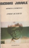 MONICA LOVINESCU - UNDE SCURTE