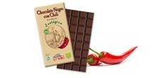 Ciocolata Bio Neagra cu Chilii cu 73% Cacao Pronat 100gr Cod: cs307 foto