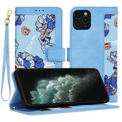 Husa pentru Apple iPhone 11 Pro Max, Techsuit, FlipCraft, Bleu foto