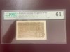 Romania 25 bani 1917 pick M1 BGR grad 64 pmg