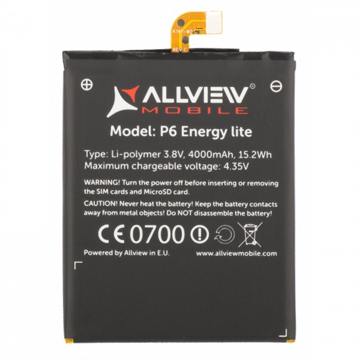 Acumulator Allview P6 Energy Lite folosit