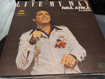 Vinil 2XLP Paul Anka &amp;ndash; Paul Anka In Japan - Live - My Way (NM) foto