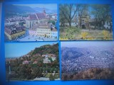 HOPCT LOT 3581 -4 CARTI POSTALE- BRASOV-NECIRCULATE