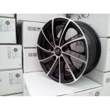 Jante din aliaj ART 7619 L 15" negru lucios, set cu kit de montaj inclus