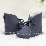 Ghetute imblanite bleumarin pentru bebelusi (Marime Disponibila: 3-6 luni