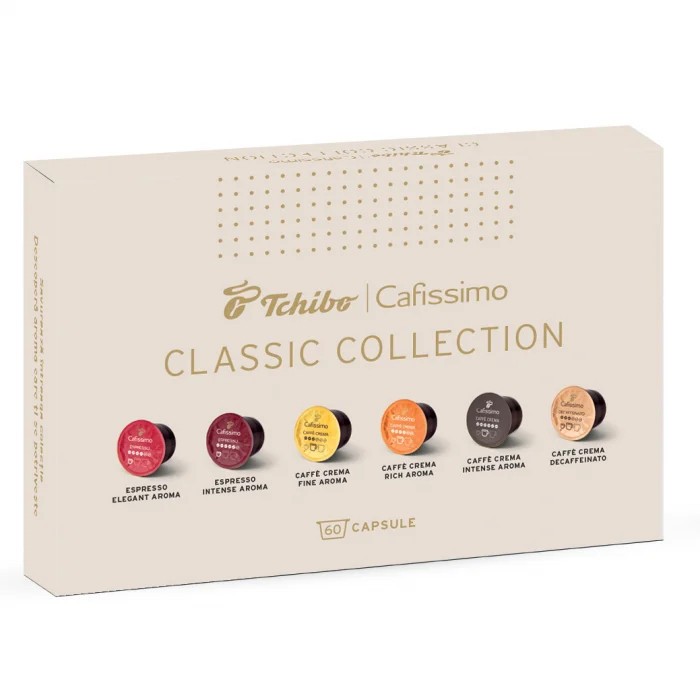 Pachet Promo 6 Sortimente Tchibo Cafissimo Classic