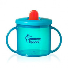 Cana Tommee Tippee Basics First Cup 190 ml Albastru foto