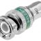 Conector BNC mufă tată blocată cu piuliță 75&Omega; RG6