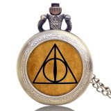 Cumpara ieftin Ceas De Buzunar - HARRY POTTER - Talismanele Mortii - Bronz