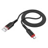 Cablu HOCO USB A la Micro USB 2,4A X59 1 m negru