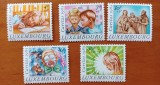 LUXEMBURG-&#039;&#039;CARITAS-PICTURI&#039;&#039; SERIE 5V.-MNH LUX-NESTAMPIL.-VEZI SCAN