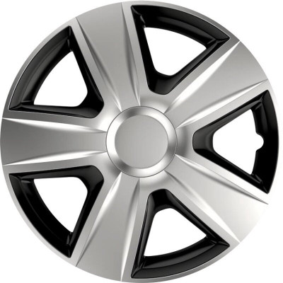 Capace roti auto Esprit BC 4buc - Argintiu/Negru - 15&amp;#039;&amp;#039; VER1520BC foto