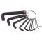 Imbus mijlociu de 90 mm, 1.5 - 10 mm, 10 buc / set