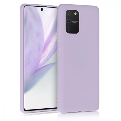 Husa pentru Samsung Galaxy S10 Lite, Silicon, Mov, 51407.108 foto