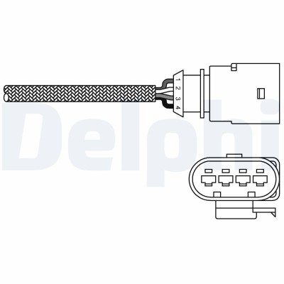 DELPHI ES20289-12B1 Sonda Lambda foto