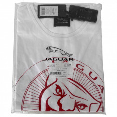 Tricou Barbati Oe Jaguar Alb-Rosu Marimea M JBTM029WTD