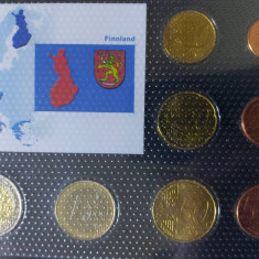 Euro set - Finlanda 2011 , 8 monede UNC
