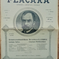 Revista Flacara// anul I, no. 8, 10 decembrie 1911, George Cosbuc