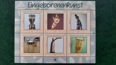 2006-U.N. Wienna c.set Bl20 Mi=455-460-MNH-Perfect foto