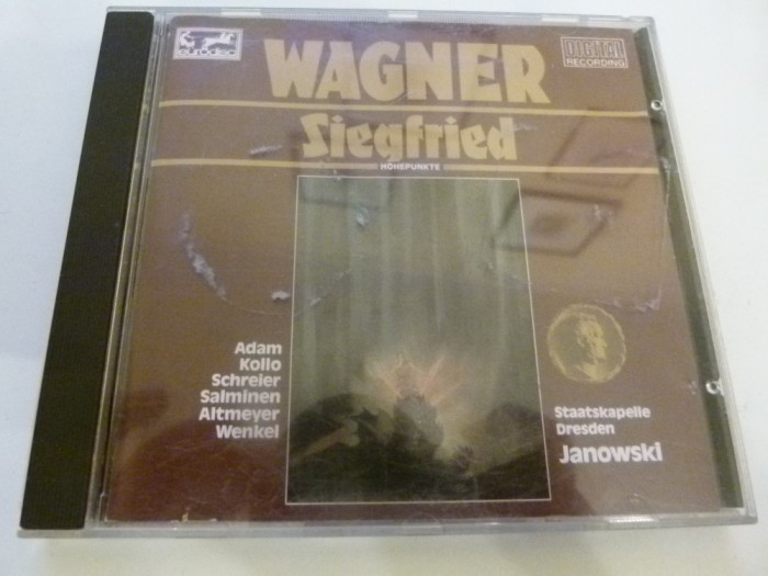 Wagner - Siegfried, Staatskapelle Dresden, Janowski, cd