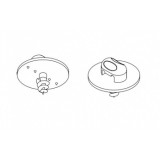 Sistem de fixare covorase Skoda (oval - surub) Bej