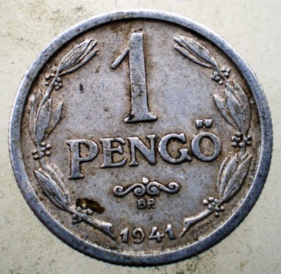 1.196 UNGARIA WWII 1 PENGO 1941 foto