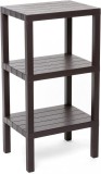 Etajera Maro Inchis cu Efect de Lemn &amp; 3 Rafturi 38x29x73.5cm