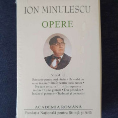 Ion Minulescu – Opere. Versuri (ed. de lux, Academia Romana)