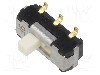 Intrerupator glisant, 2 pozitii, DPDT, ON-ON, Nidec Copal Electronics - CL-SB-22B-02