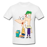 Tricou &quot; Phineas &amp; Ferb &amp; Perry &quot;