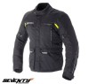 Geaca (jacheta) barbati pentru scuter - motocicleta Touring Seventy vara/iarna model SD-JT41 culoare: negru/galben fluor Negru/galben fluor 6XL