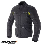 Geaca (jacheta) barbati pentru scuter - motocicleta Touring Seventy vara/iarna model SD-JT41 culoare: negru/galben fluor Negru/galben fluor XXL