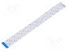 Banda FFC, 40 pini, lungime 203mm, seria FFC5-TIN, GCT - 05-40-D-0203-A-4-06-4-T