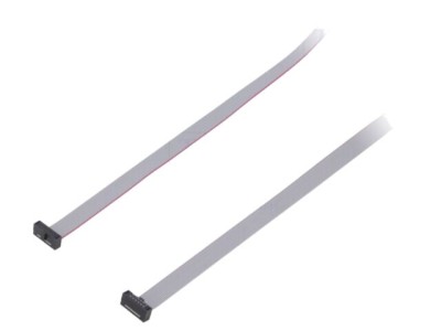 Cablu panglică SAMTEC IDC 787,4mm FFSD-06-D-31.00-01-N cu conectori IDC ambele părți foto