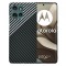 Husa pentru Motorola Edge 50, Techsuit, Carbonite FiberShell, Neagra Gri