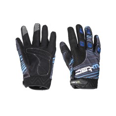 Manusi Moto W-TEC Heralt NF-5301, M, Negru/Albastru
