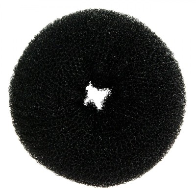 Burete Coafură, Negru, Diametru 9cm, Greutate 15g foto