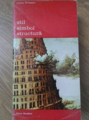 STIL SIMBOL STRUCTURA - LORENZ DITTMANN foto