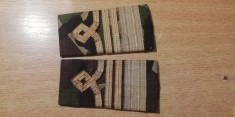 C3 - Grade militare - mozaic - comandor pilot aviatie - piesa de colectie