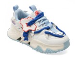 Pantofi sport GRYXX albi, 24126, din material textil